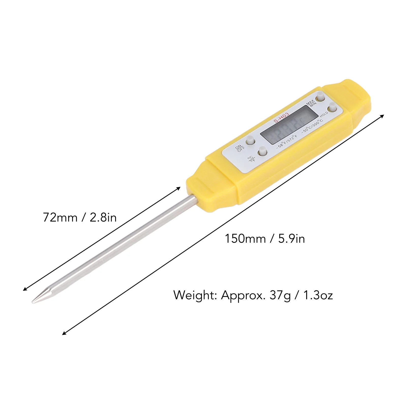 Digital Food Thermometer Automatic Calibration Pen High Accuracy Electronic Pocket Thermometer Electronic Food Thermometer