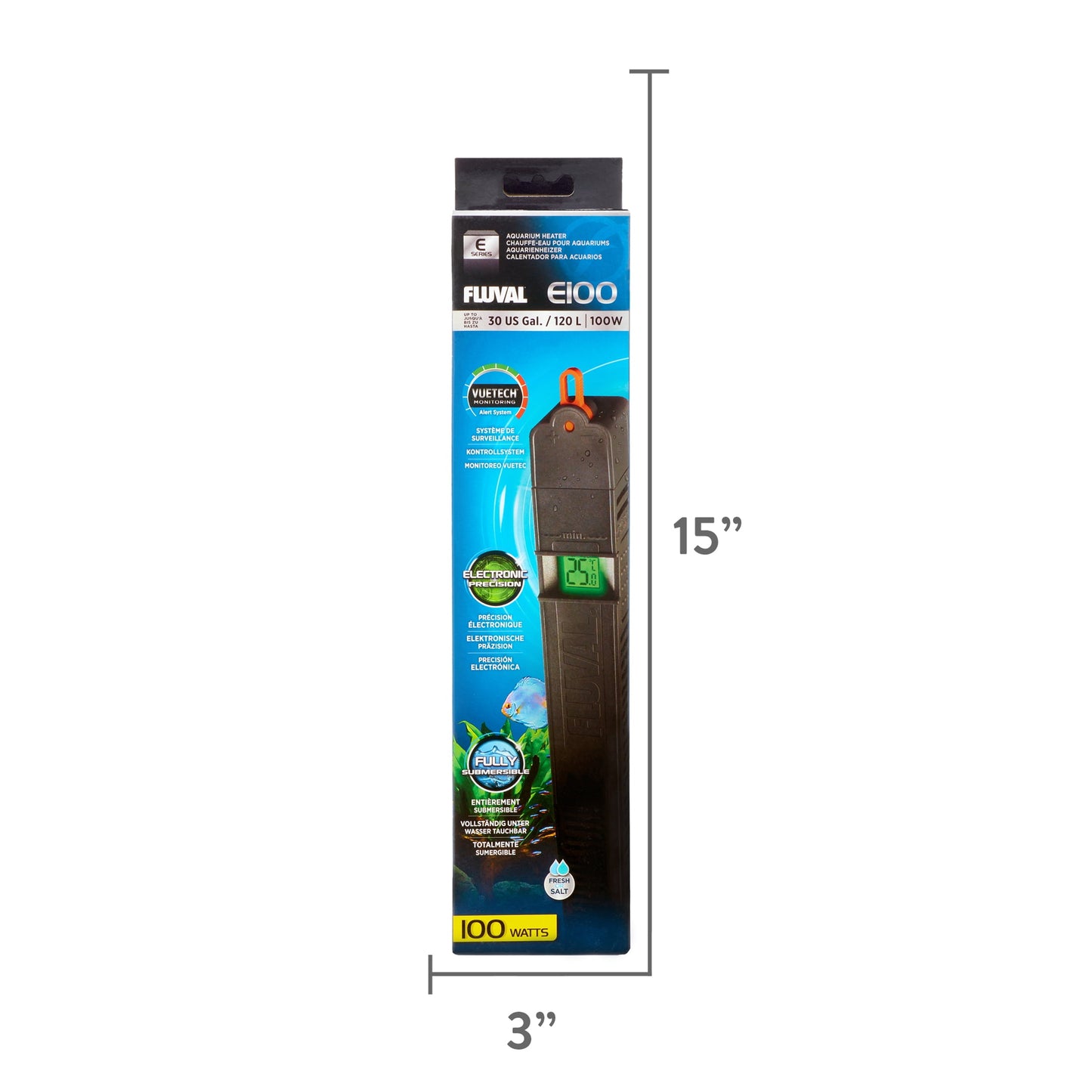 E 100Watt Electronic Heater