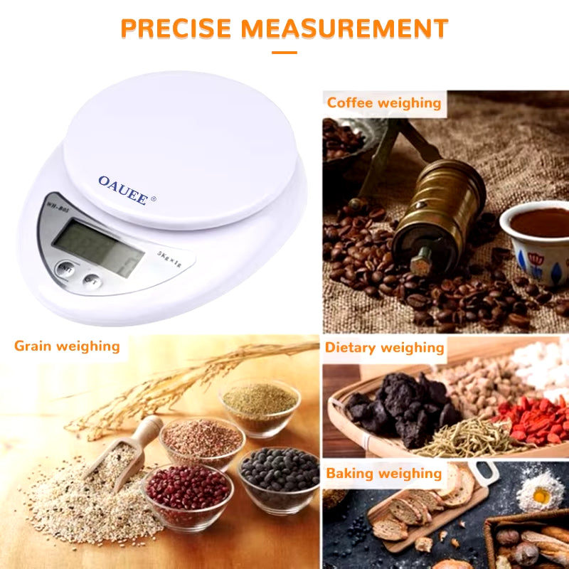 Portable Digital Scale LED Electronic Scales Postal Food Measuring Weight LED Electronic Scales Kitchen Accessories