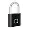 Keyless USB Charging Fingerprint Lock Smart Padlock Waterproof Door Lock 0.2Sec Unlock Portable Anti-Theft Padlock Zinc