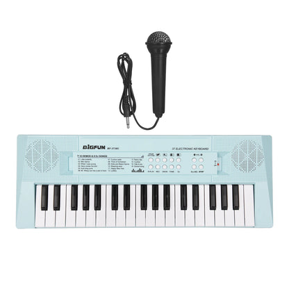 Electronic Piano with Mini Keyboard 37-Key Electronic Keyboard Piano Children' S Piano Electronic Musical Instrument