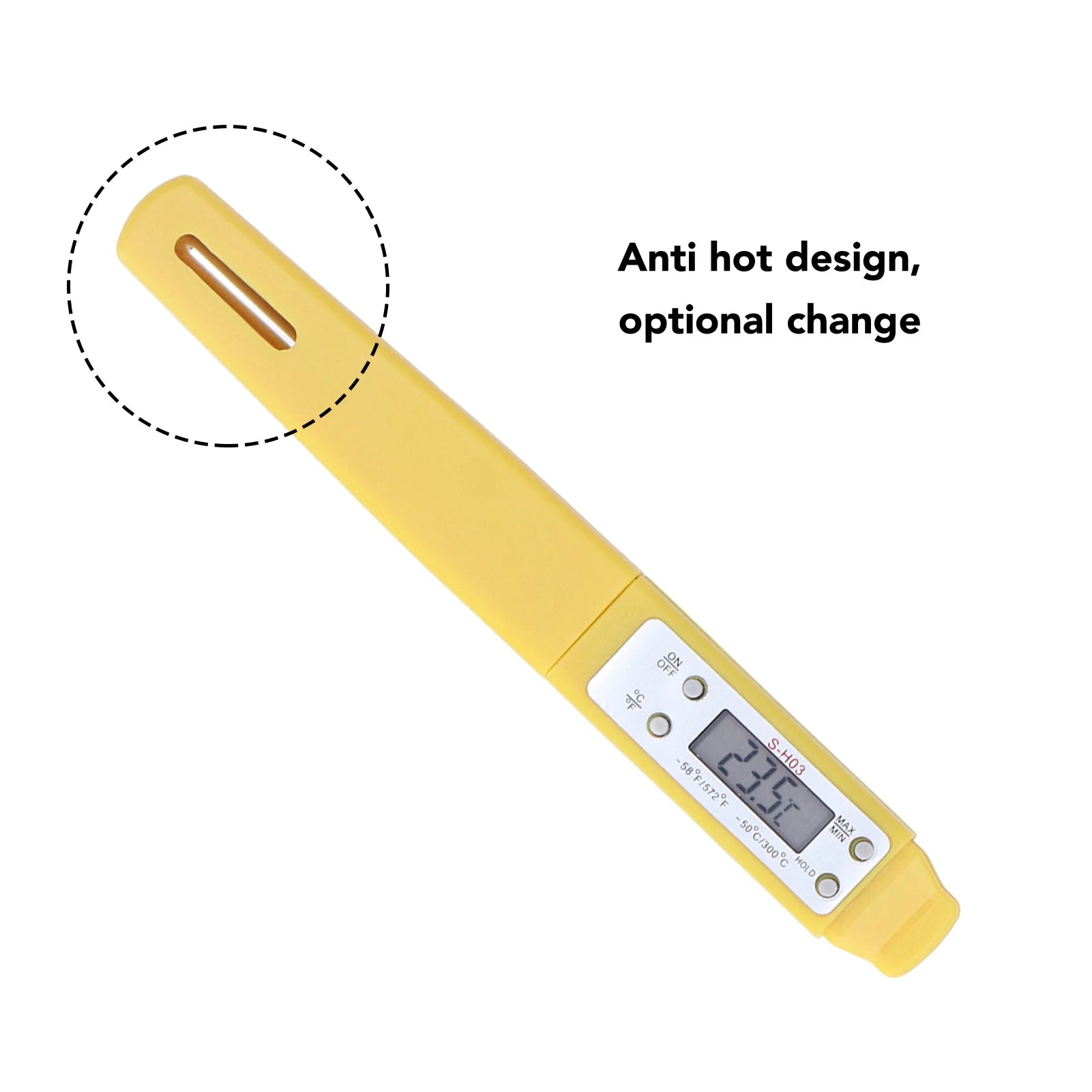 Digital Food Thermometer Automatic Calibration Pen High Accuracy Electronic Pocket Thermometer Electronic Food Thermometer