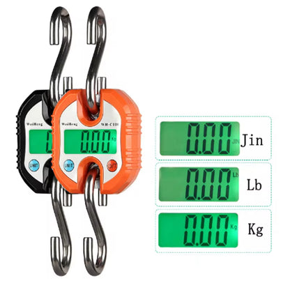 50Pcs/Lot Electronic Hanging Hook Scale Scale Household Portable Weigh 150 Kg Small Electronic Scale Commercial