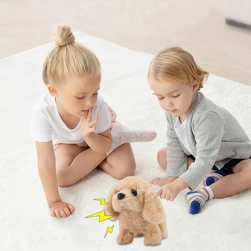 Electronic Plush Puppy Dog Toy Plush Puppy Electronic Interactive Toys Plush Puppy Toy Electronic Interactive Pet Dog Perfect