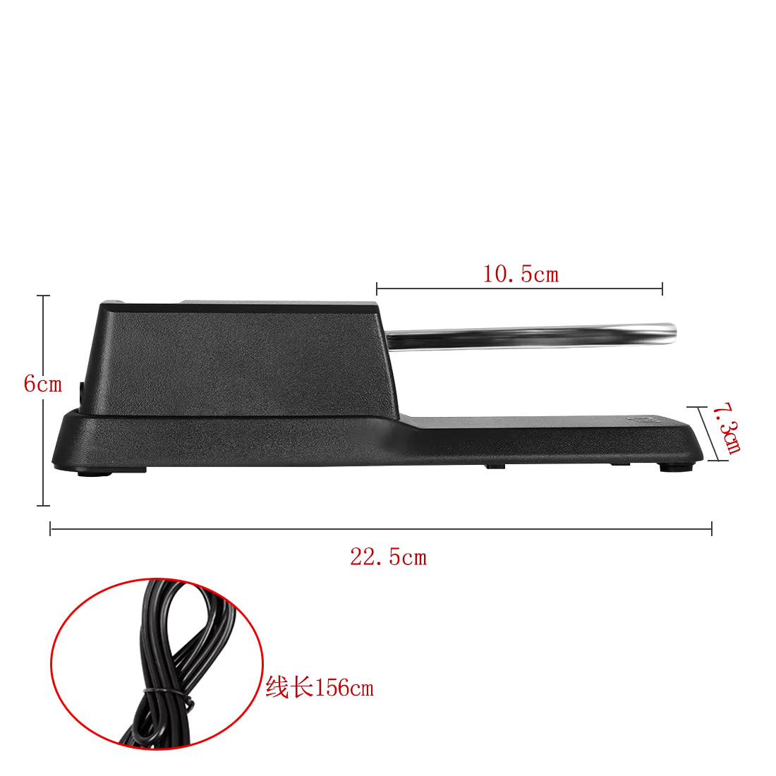 Universal Sustain Damper Pedal Piano Keyboard Roland Electronic Piano Electronic Keyboard Pedal Musical Instrument Accessories