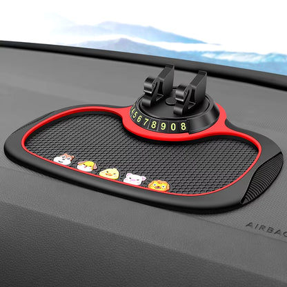 Multi-Functional Car Anti-Slip Mat Auto Phone Holder Non Slip Sticky anti Slide Dash Phone Mount Silicone Dashboard Car Pad Mat