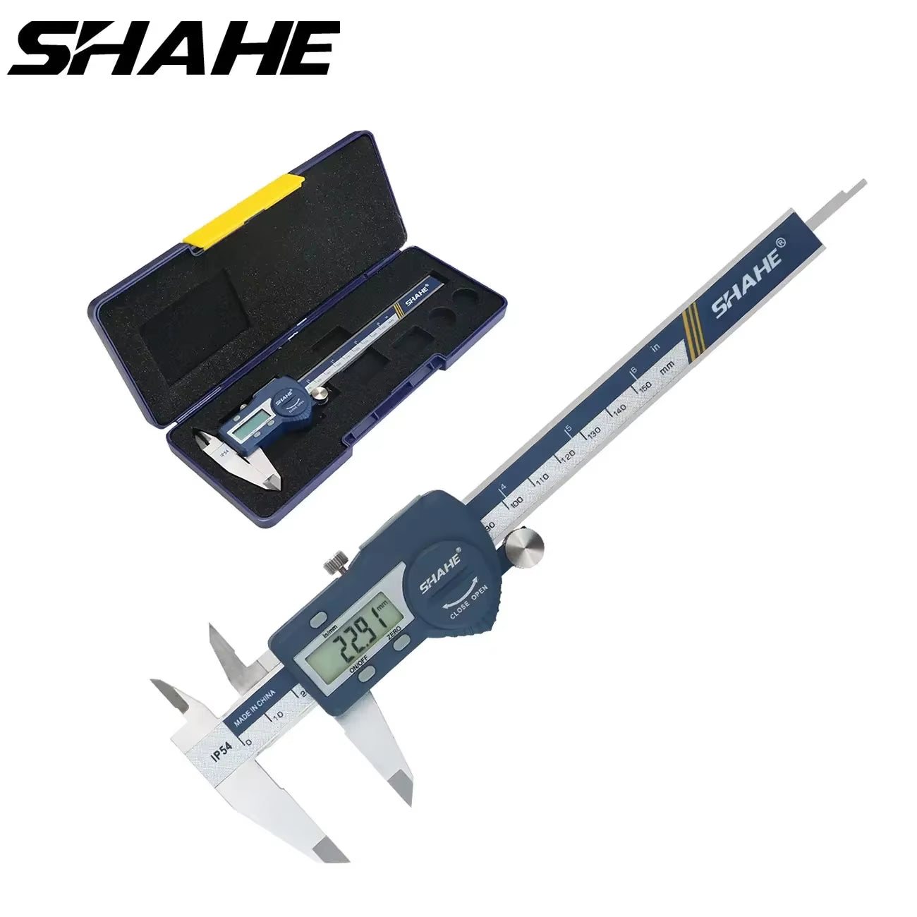 IP54 Waterproof 150 Mm Electronic Vernier Caliper Micrometer Electronic Caliper Stainless Steel Messschieber Paquimetro Digital