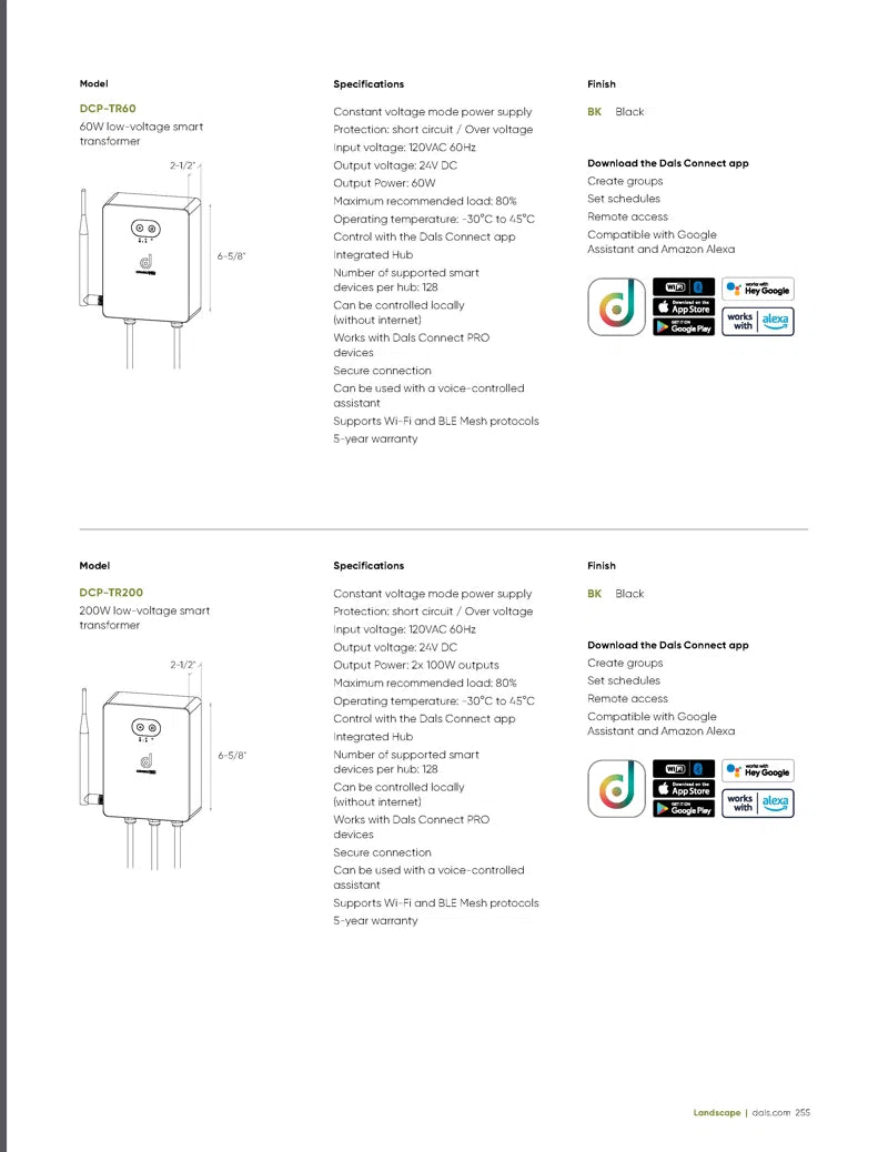 24V Electronic Landscape Lighting Transformer