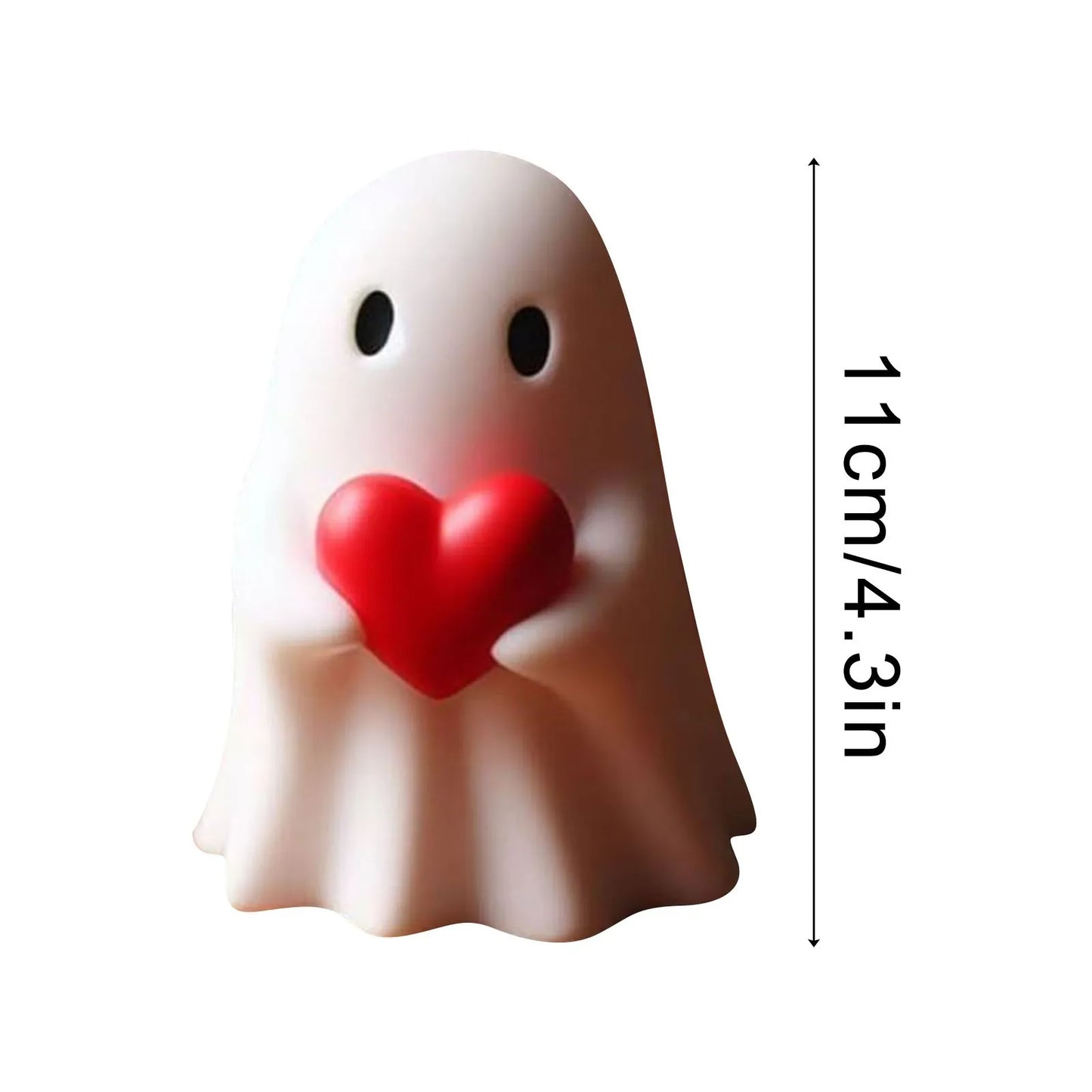 2024 New Halloween Middle Finger Love Ghost Ornaments Halloween Decoration Halloween Ornaments