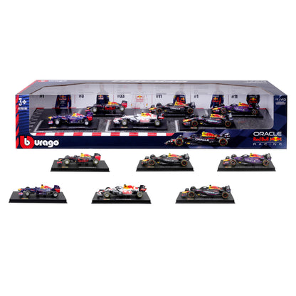 1:43 Red Bull Formula Racing Die-Cast Model 6-Pack