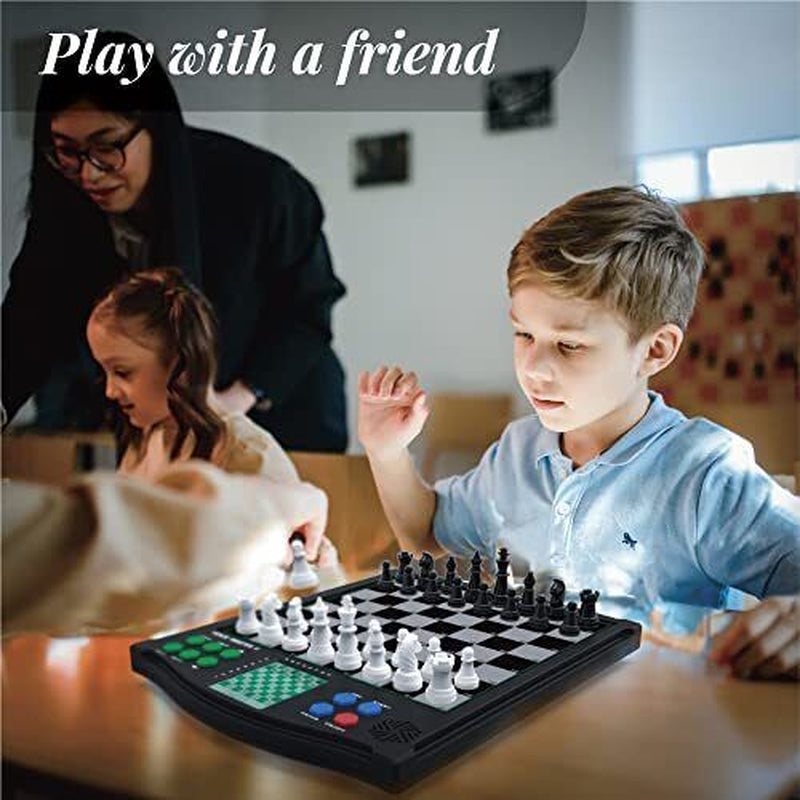 Classic Voice Master Electronic Chess Set - Smart Electronic Chess Board With...