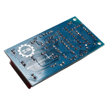 NE555 CD4017 Electronic Module DIY Kit Red LED Light Leds 4.5-5V Electronic Fun Kit Diy Electronic PCB Board Module 74 * 35Mm