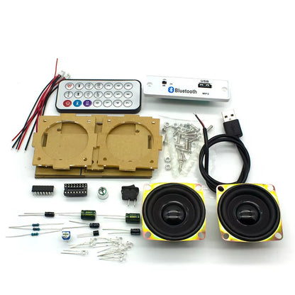 DIY Bluetooth Speaker Production and Assembly Electronic Welding Kit Teaching Practice DIY Electronic Kit Component