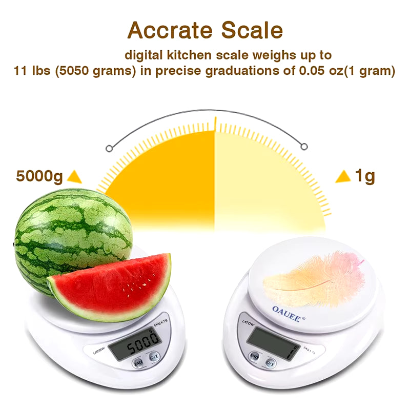 Portable Digital Scale LED Electronic Scales Postal Food Measuring Weight LED Electronic Scales Kitchen Accessories